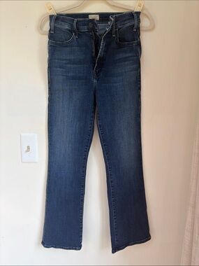 MOTHER Dark Blue Flare Jeans